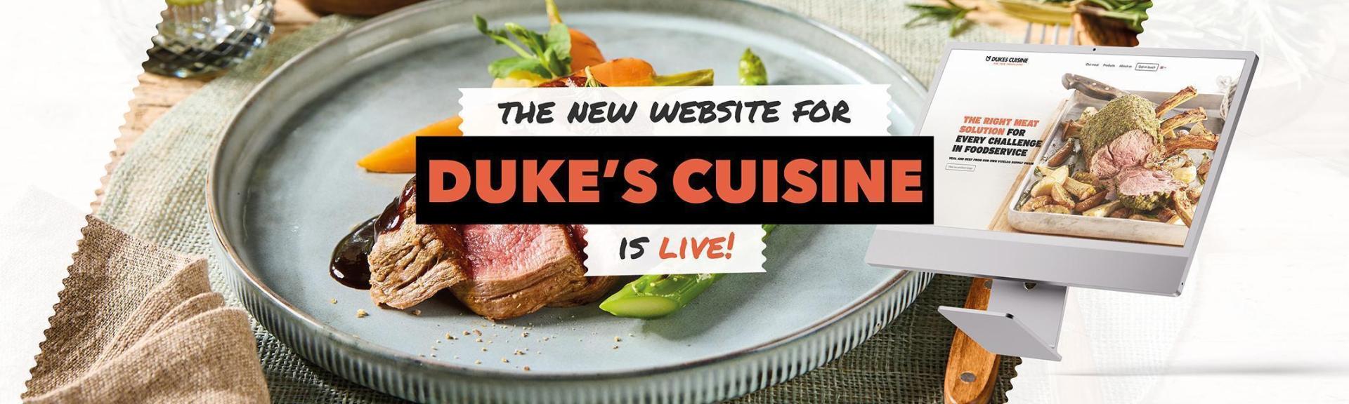 Duke’s Cuisine launches new website